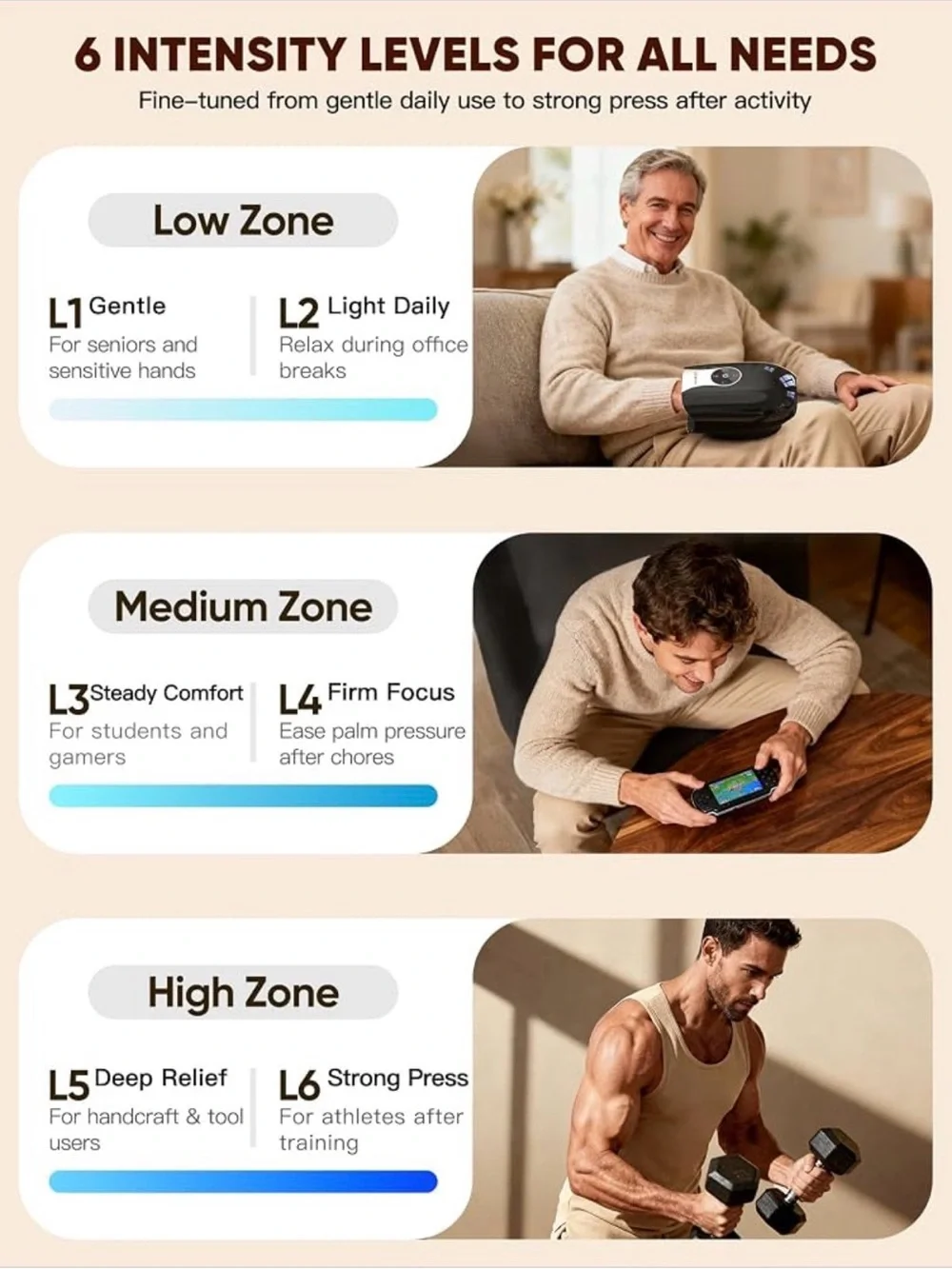 JZBrain hand massager